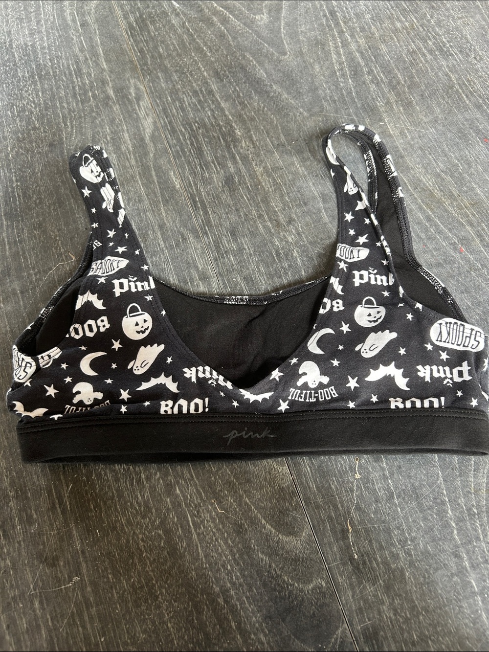 Very cute Halloween Pink sports bra - Picture 3 of 4